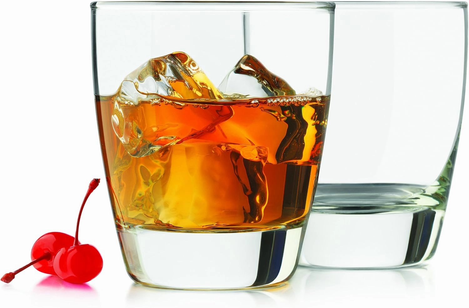 Libbey 4-Piece Classic Heavy Base Old Fashioned Glasses, 13-Ounce, Clear