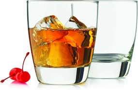 Libbey 4-Piece Classic Heavy Base Old Fashioned Glasses, 13-Ounce, Clear
