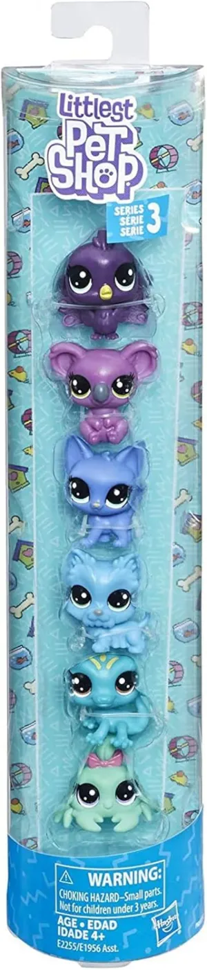 Littlest PetShop Mini Scale Tube Pets Kitty Dog Crab Pet Shop and More