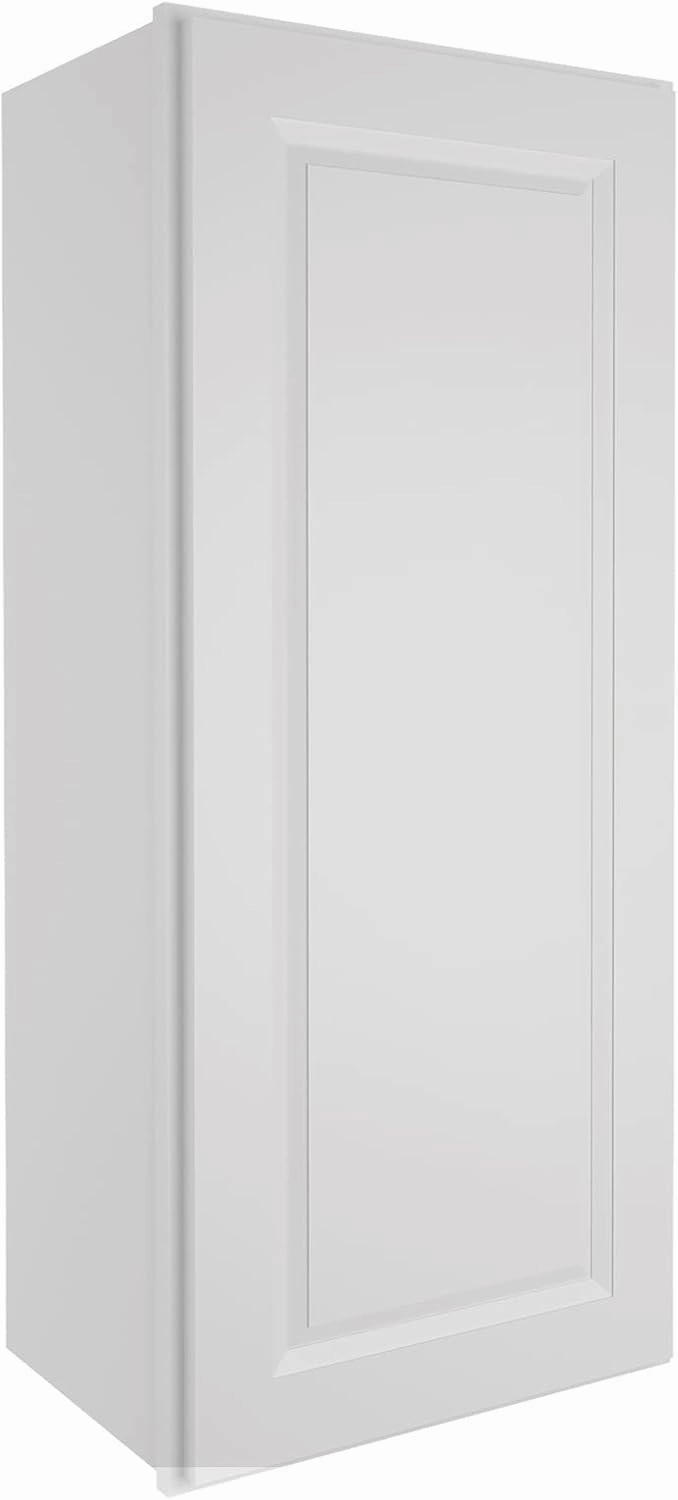 LOVMOR Kitchen Wall Cabinet & Cupboard, Medicine Cabinet,Bathroom Cabinet Wall Mounted with Doors and Shelves, 12" D*18" W*42" H, Traditional Dove