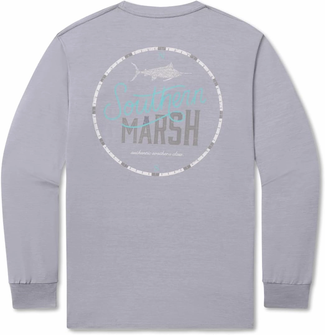 Ls FieldTec Heathered Tee - Marlin Time