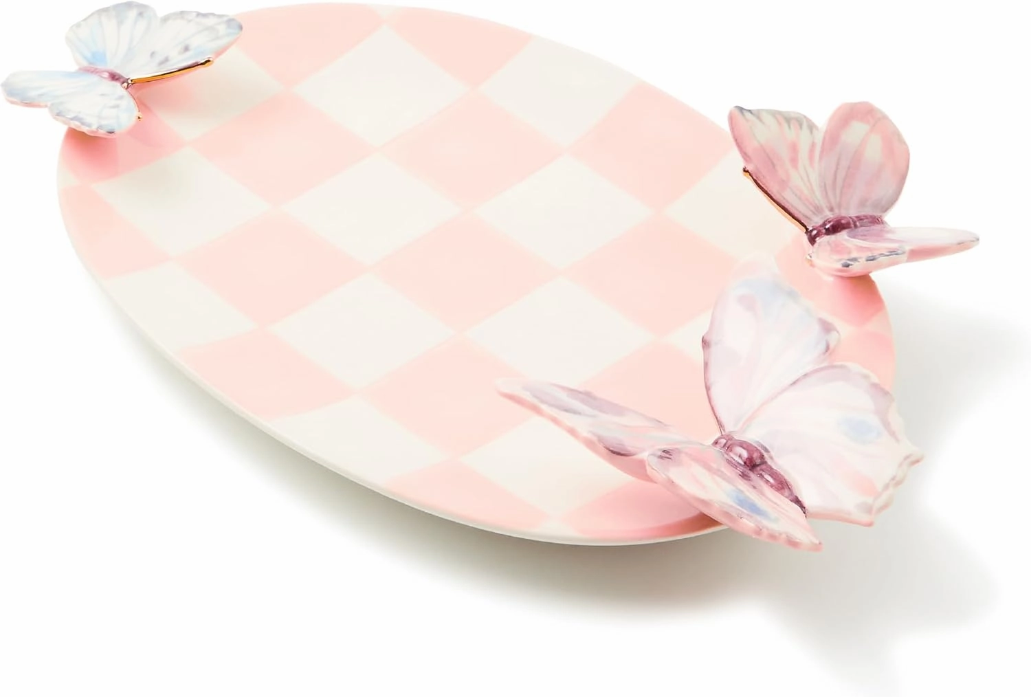 MACKENZIE-CHILDS Ceramic Tray, Unique Tray for Decor, Eternity Trinket