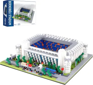 Madrid Soccer Stadium Building Blocks Sets Football Architecture Model Kits Gifts for Adults Kids Boys 3500 Pieces
