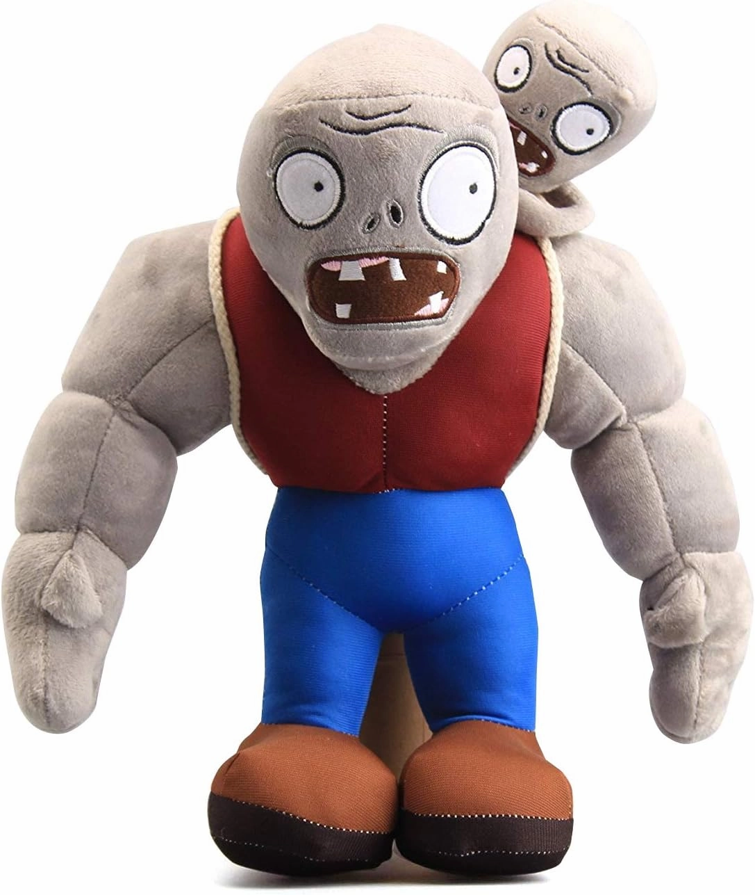 Maikerry 12" PVZ Gargantuar Zombies Plush Toys Stuffed Soft Doll Muscle Zombies
