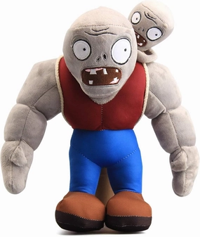 Maikerry 12" PVZ Gargantuar Zombies Plush Toys Stuffed Soft Doll Muscle Zombies