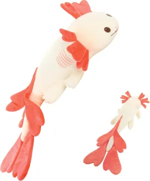 MaoGoLan Large Axolotl Plush Stuffed Animal,Big Axolotl Plush Pillow Toy,Giant Stuffed Axolotl Body Pillow for Holiday Birthday Christmas Day Gift Pink