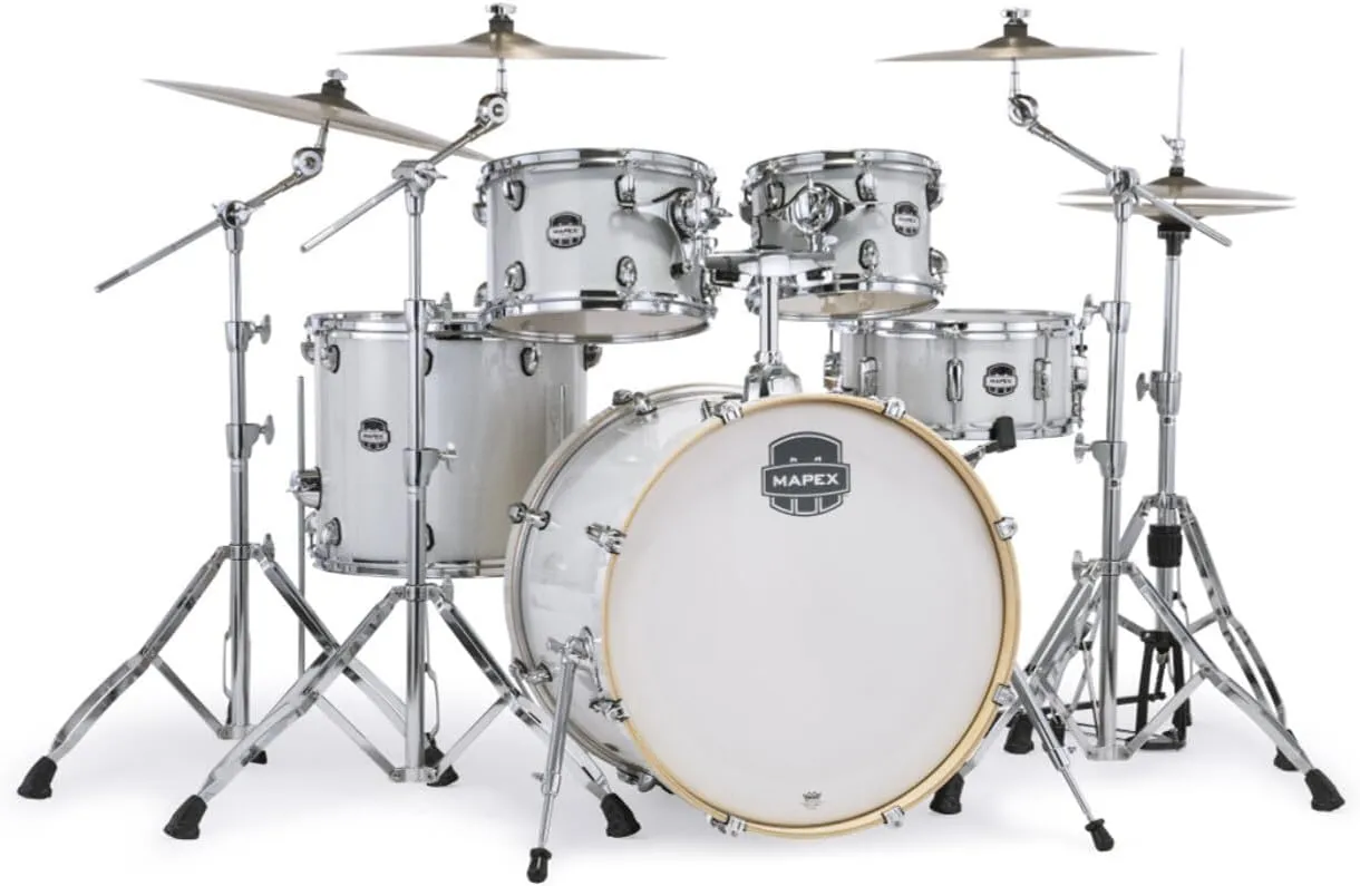 Mapex Mars 5-Piece Rock Shell Pack w/ 22" Bass Drum - Diamond Sparkle (MA529SFDT)