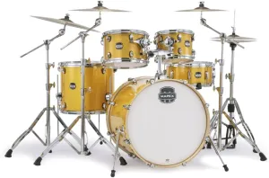 Mapex Mars 5-Piece Rock Shell Pack w/ 22" Bass Drum - Sunflower Sparkle (MA529SFYD)