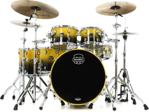 Mapex Saturn SR628XU 5-piece Studioease Shell Pack - Sulphur Fade