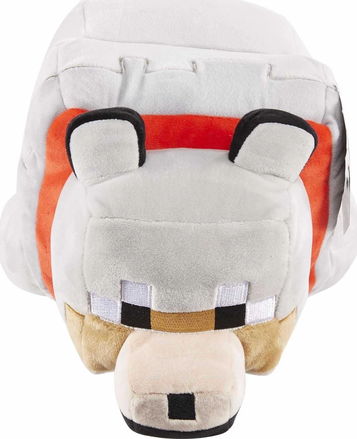 Mattel Minecraft Plush Wolf 12-inch Stuffed Animal Figure, Floppy Soft Doll Inspired by Video Game Character, Collectible Toy