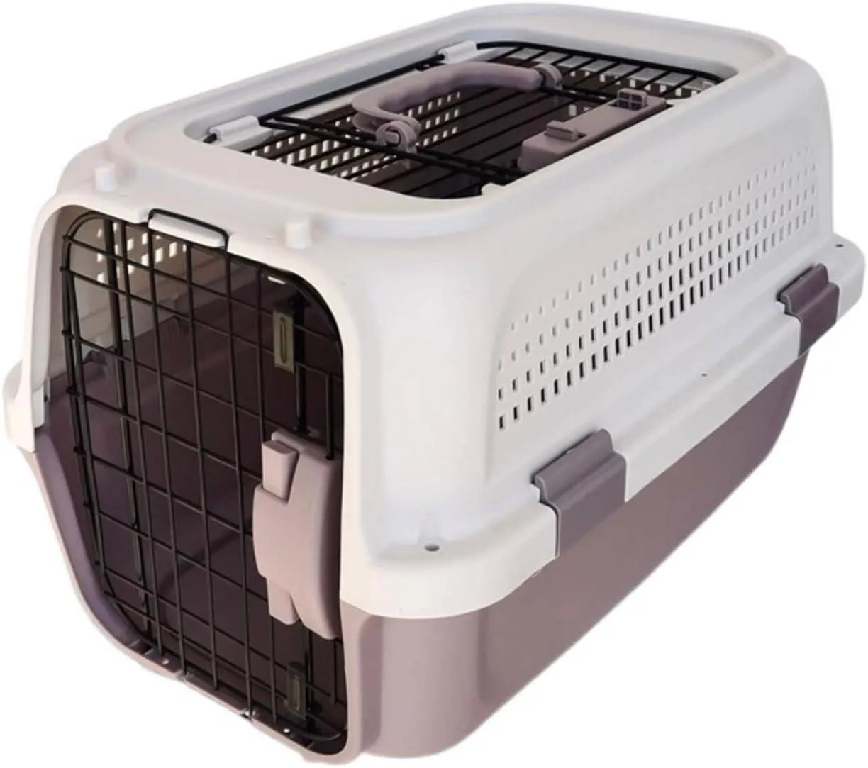 Medium Dog Large Cat Rabbit Pet flight case Boeing fashion durable pet cage portable travel car, check-in suitcase, aircraft air transport box, Pet Kitten Carrier, Parrot Cage