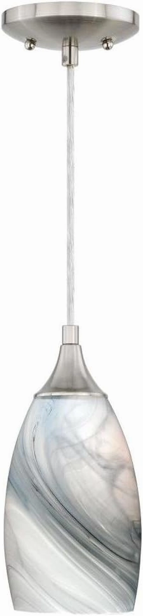 Milano Mini Pendant Marble Swirl Glass