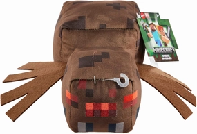 Minecraft Spider Plush Character, 8-inch Collectible Soft Doll Inspired by The Video Game