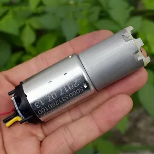 Mini 396 Planetary Gear Motor DC 12V 9600RPM 6-pole Rotor Gearbox Speed Reduceric for Electric Car Trunk