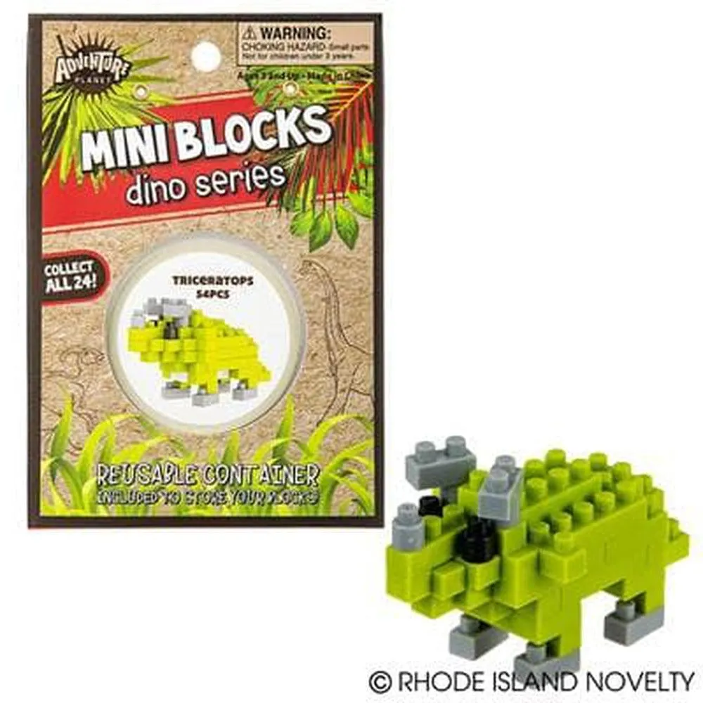 Mini Blocks - Triceratops 54 Pieces