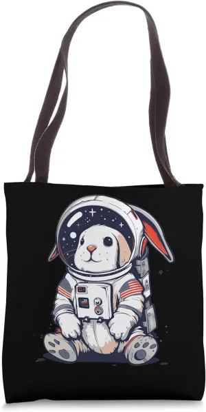 Mini Lop As An Astronaut Tote Bag