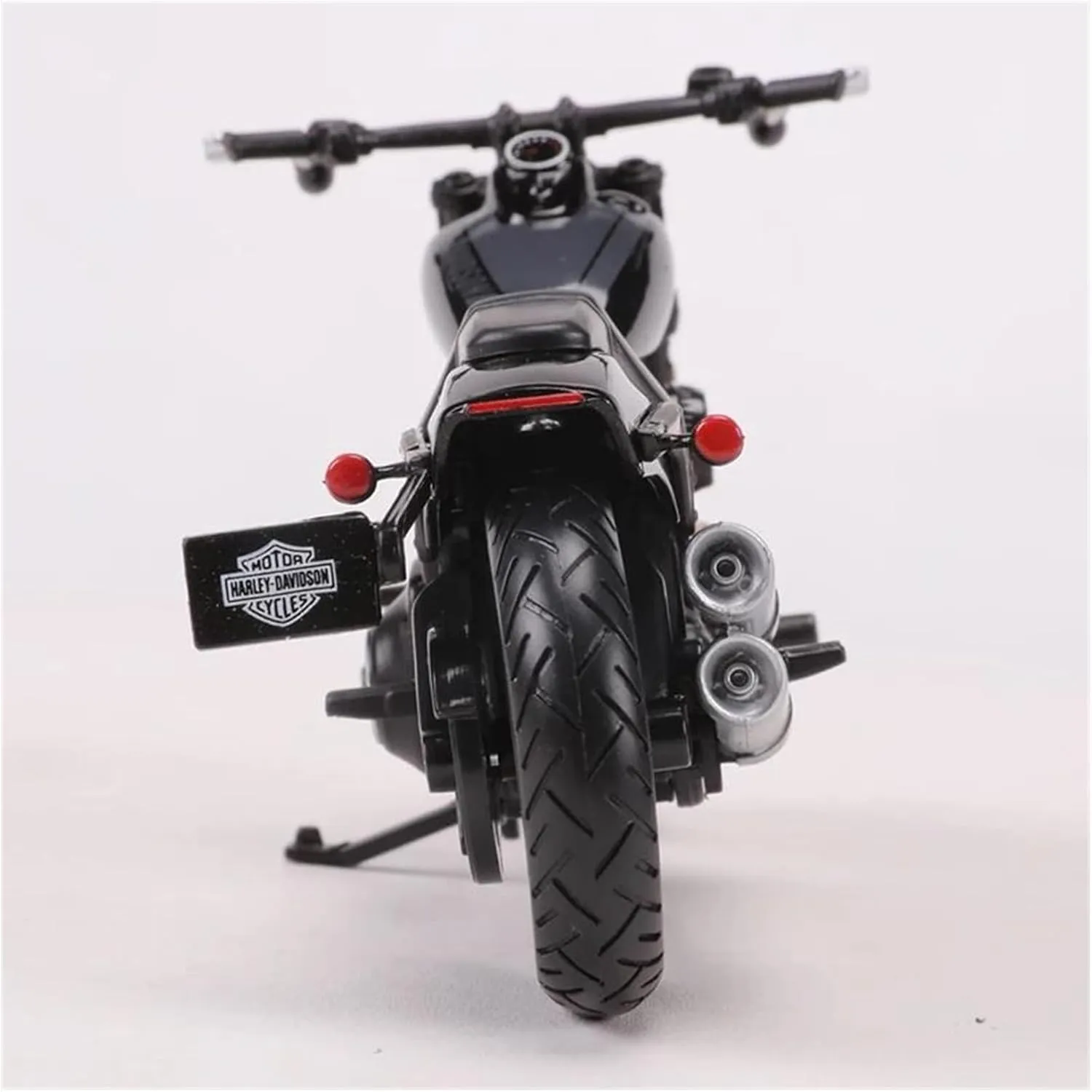 Mini Simulation Motorcycle Toys 1:18 for 2022 Fat Bob 114 Motorcycle Car Simulation Alloy Car Model Adult for Boys(Green)