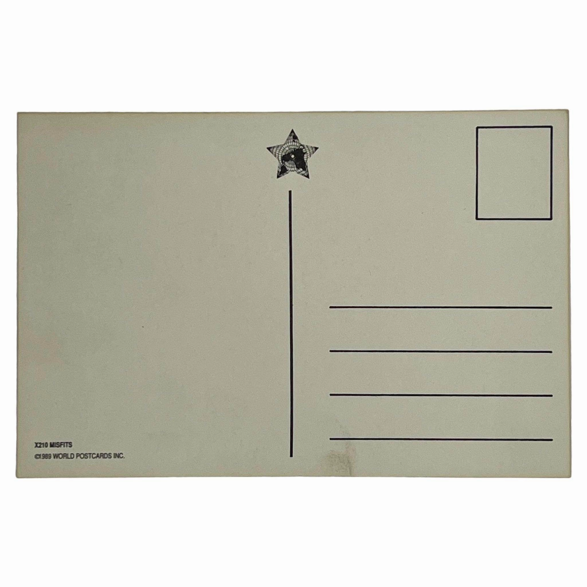 Misfits 1989 World Postcards Post Card