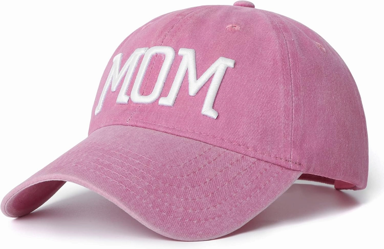 Mom and Dad Hats Set of 2 Pcs Embroidered Adjustable Baseball Caps Gift for Parents Couples Classic Mom Dad Gifts Hat