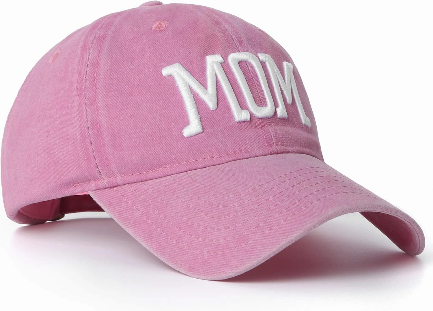 Mom and Dad Hats Set of 2 Pcs Embroidered Adjustable Baseball Caps Gift for Parents Couples Classic Mom Dad Gifts Hat