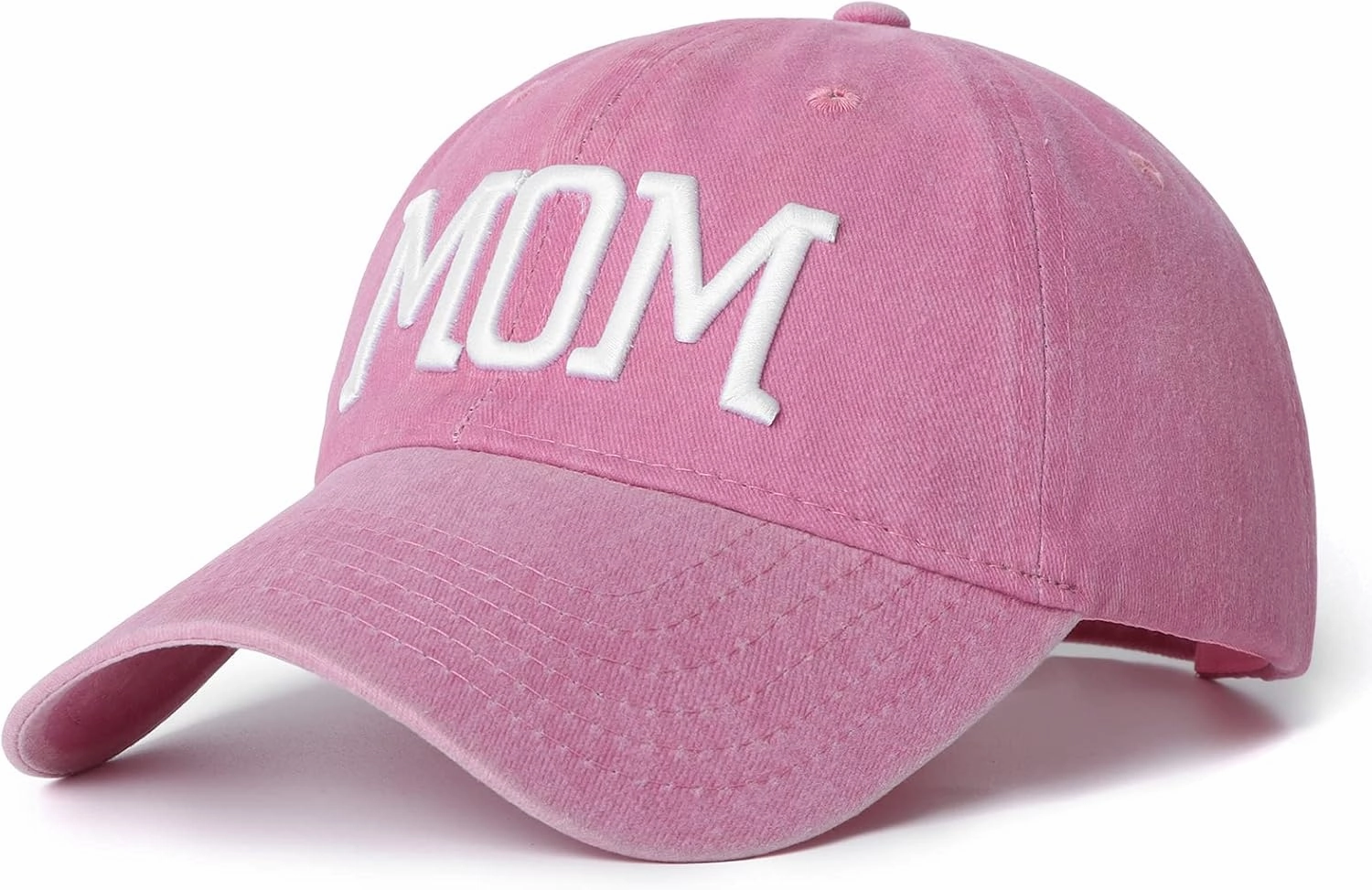 Mom and Dad Hats Set of 2 Pcs Embroidered Adjustable Baseball Caps Gift for Parents Couples Classic Mom Dad Gifts Hat