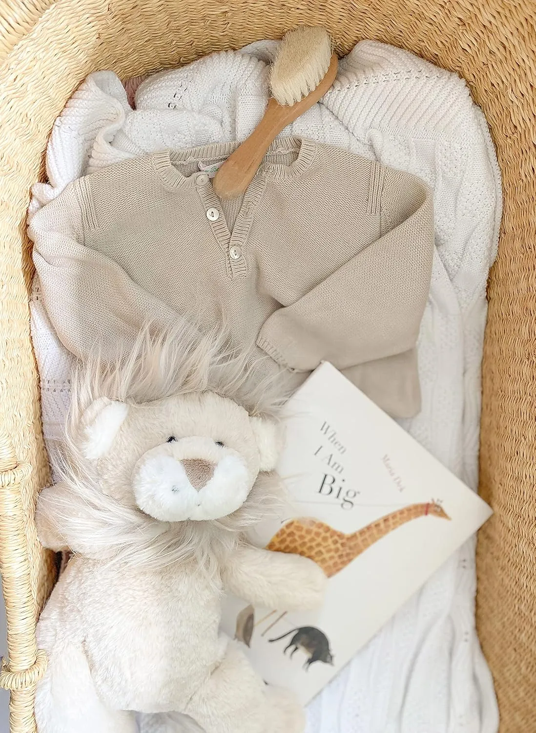 MON AMI Zuri The Lion Plush Stuffed Animal – 13”, Floppy Stuffed Animal, Use as Toy or Nursery Room Décor, Great for Kids of All Ages