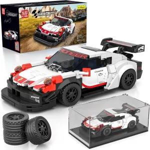 Mould King Speed Champion RSR Sports Car Building Kits, MOC Racing Car Toys Model, Vehicle Blocks Set Suitable for Boys to Build, House Decoration Gifts for Kids and Adults 27010 (389 Pcs)