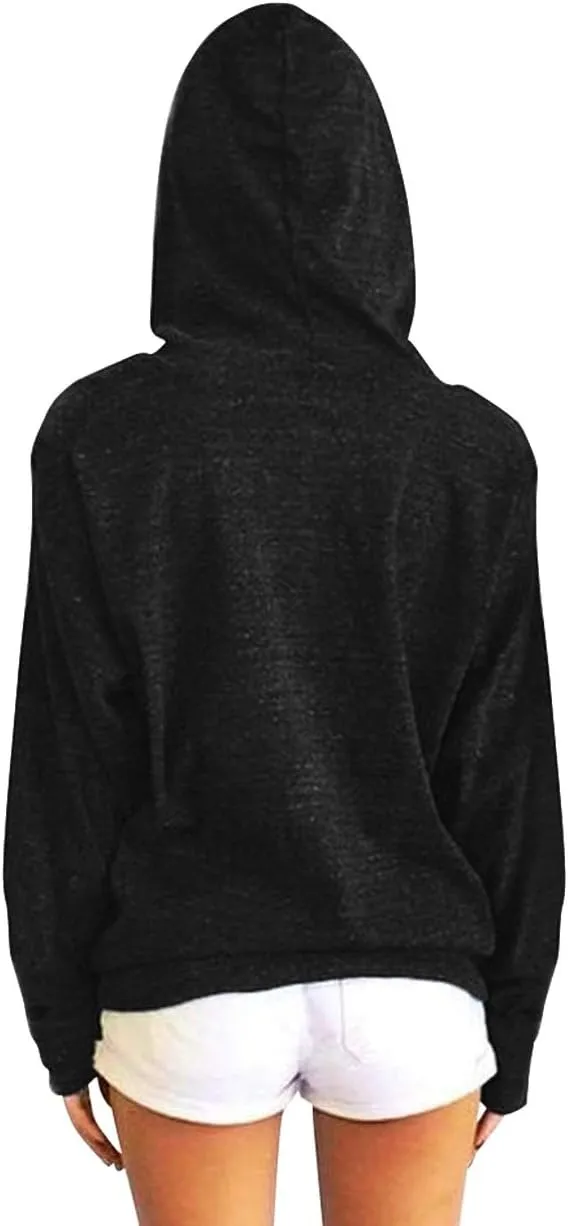 Muicy Womens Hoodies Mama Bear Shirt Casual Long Sleeve Tops Sweatshirts with Pockets