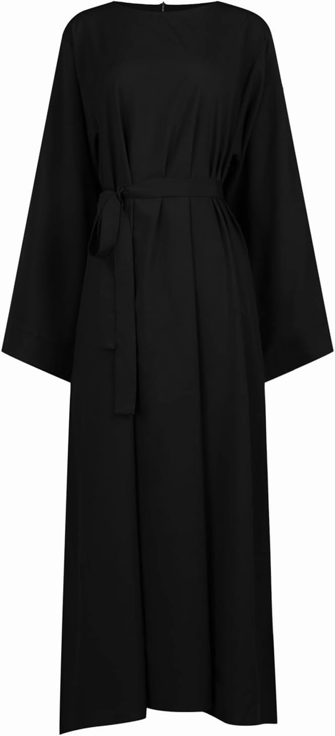 Muslim Dress for Women Classic Abaya Dress Dubai Robe Eid Prayer Clothes Islamic Muslim Robe Pakistani Kaftan Abaya