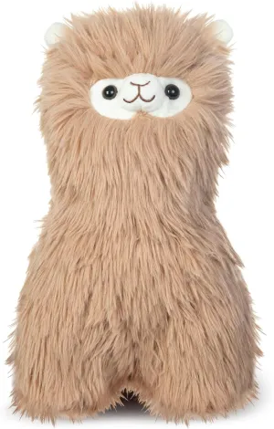 My OLi Brown Alpaca Plush Toy 11.5" Cuddly Stuffed Animal for Kids Boys Girls for Toddlers Children Soft Safe Plush Alpaca for Playtime & Bedtime