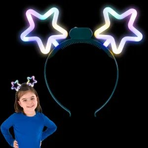 Neon Star Headband Light Up Wholesale Party