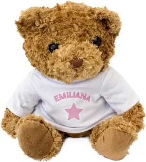 New - Emiliana - Teddy Bear - Cute and Cuddly - Gift Present Birthday Xmas