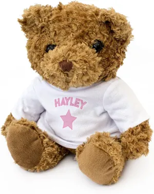 New - Hayley Teddy Bear - Cute Soft Cuddly - Gift Present Xmas Birthday
