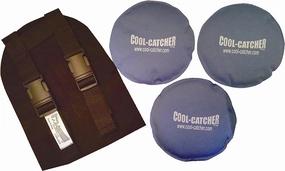 New! Cool-Catcher Baseball/Softball Catcher Masks Soft Cold Gel Packs