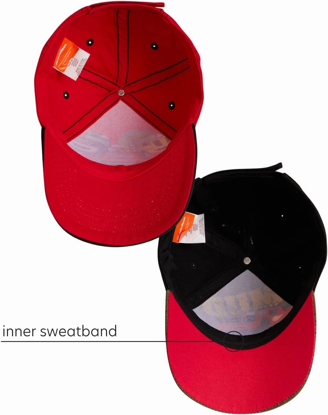 Nickelodeon Boys Blaze & The Monster Machines 2 Pack Cotton Baseball Cap (Ages 2-4)
