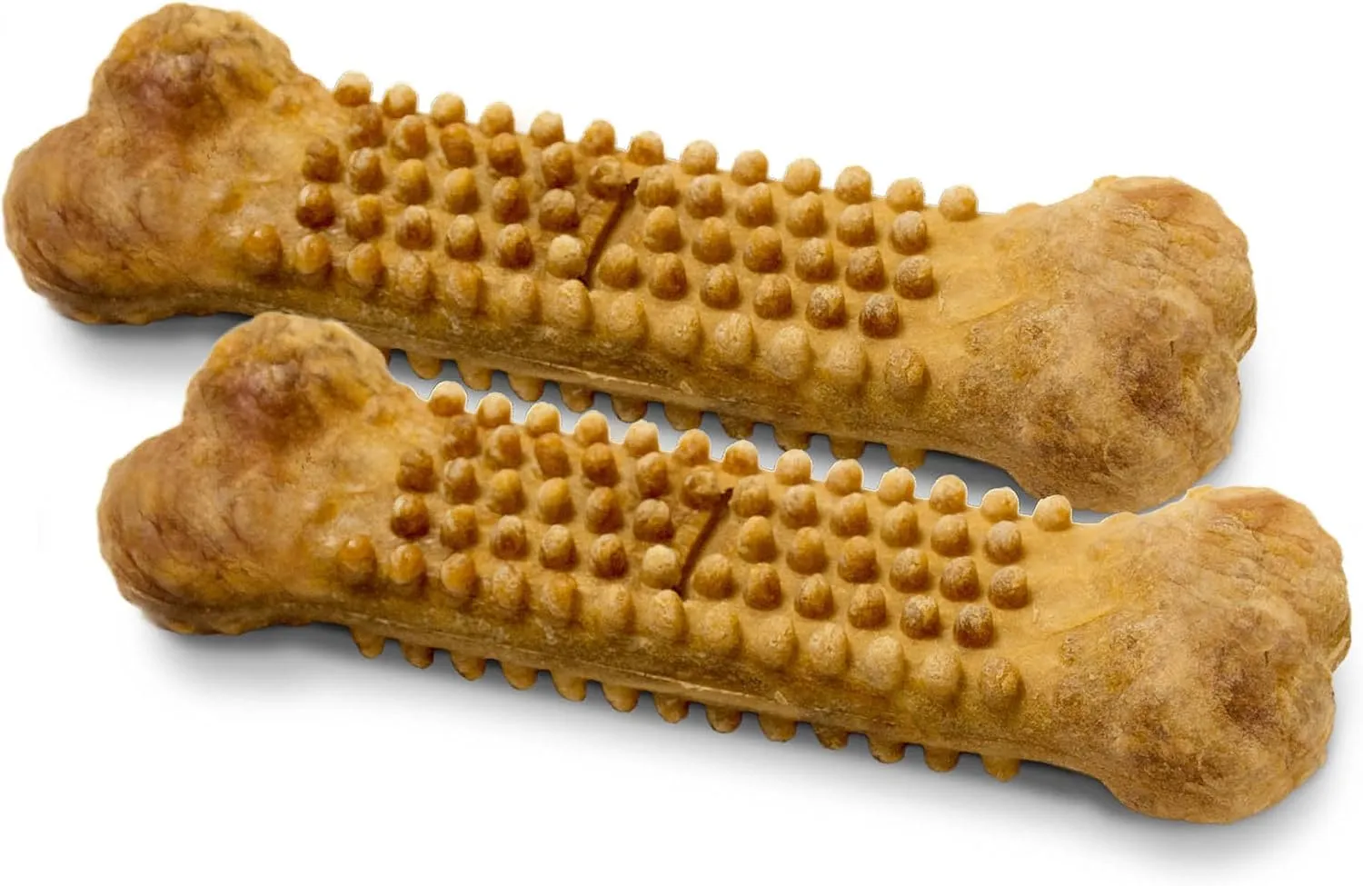 Nylabone Nubz Natural Edible Dog Chew Treats for Puppies, Long Lasting Dog Bones Made in USA, Turkey & Sweet Potato Flavor, for Puppies Up to 25 lbs. (28 Count)