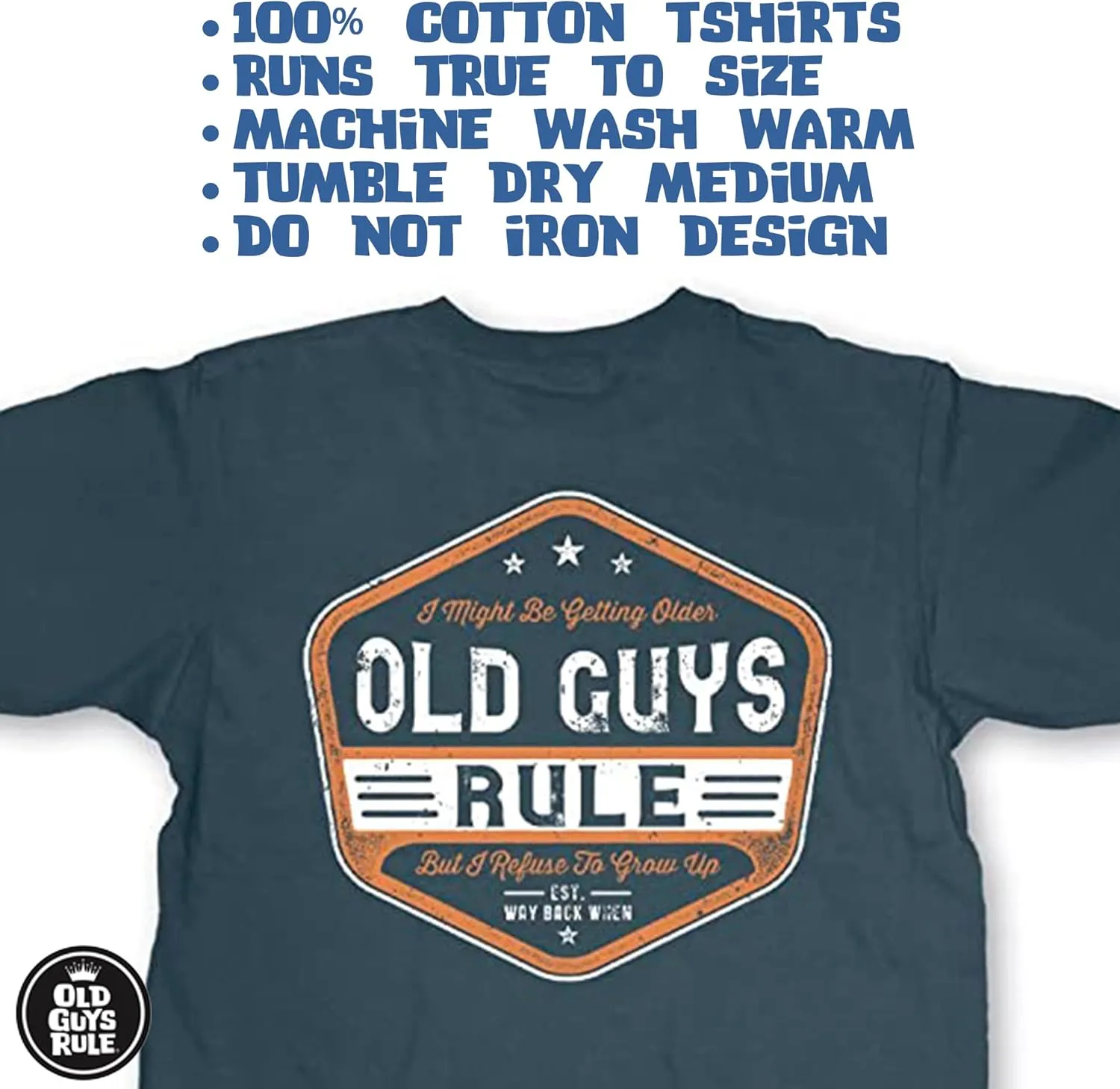 OLD GUYS RULE Men's Graphic T-Shirt, Old Pirates
