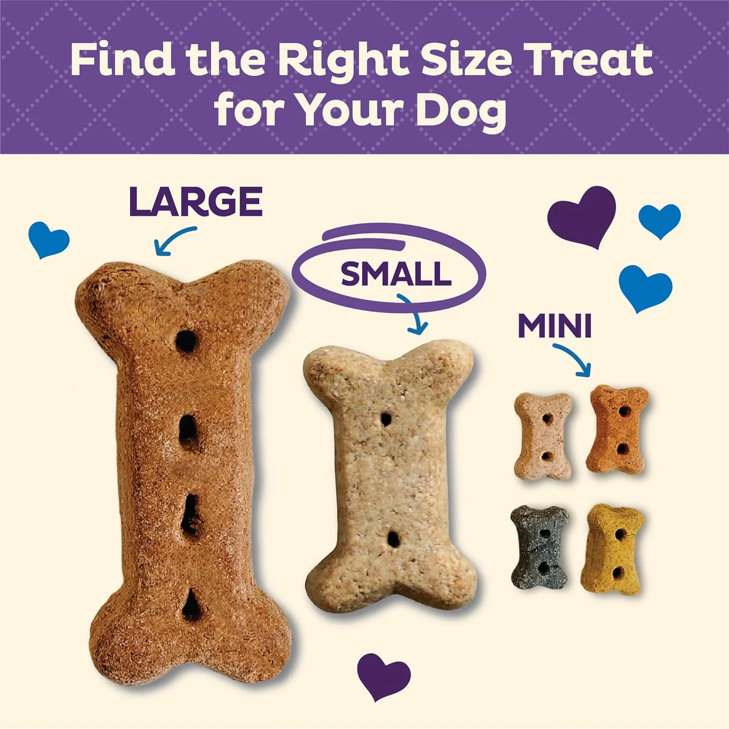 Old Mother Hubbard Wellness Original Mix Dog Biscuits, Natural, Training Treats, Four Flavors, Small Size, (6 Pound Bag)