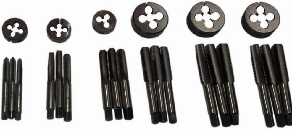 OMEX NEW BSF TAP DIE SET 3/16" - 1/2" - 24 PCS SET - BRITISH STANDARD FINE THREAD
