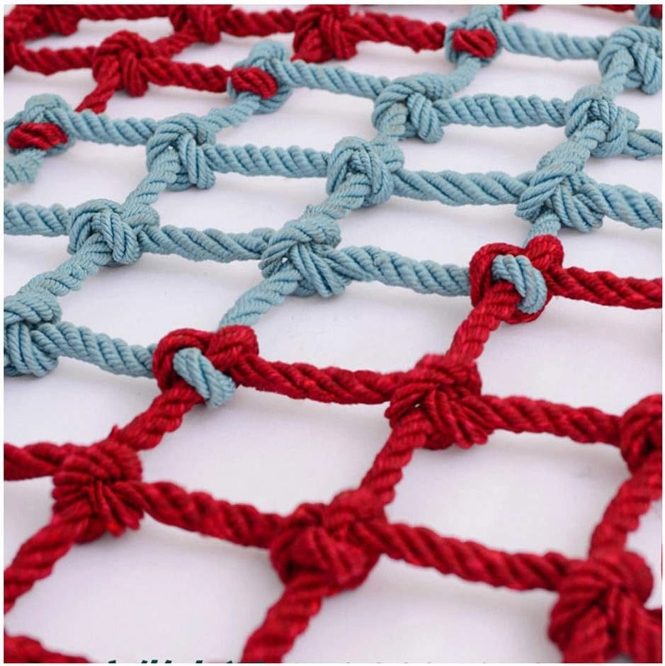 Outdoor Protective Netting, Nylon Climbing Cargo Net, Backyard Playground Netting, Colorful Truck Cargo Netting, Fence Net (Size : 1x5m(3x16ft))