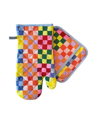 Oven Mitt   Pot Holder Set