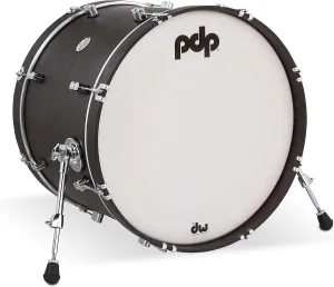 Pacific Drums & Percussion Add-Ons PDP Concept Classic, 16x22, Ebony Hoops Kick Drum (PDCC1622KKEE)