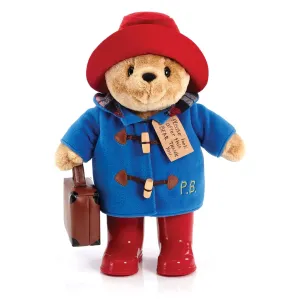 Paddington Bear with Boots and Case 34cm