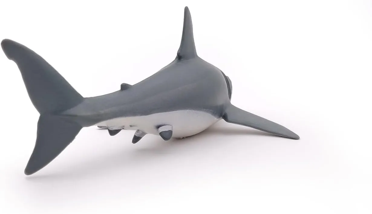 Papo - hand-painted - figurine - Marine Life - White Shark Figure-56002 - Collectible - For Children - Suitable for Boys and Girls - From 3 years old