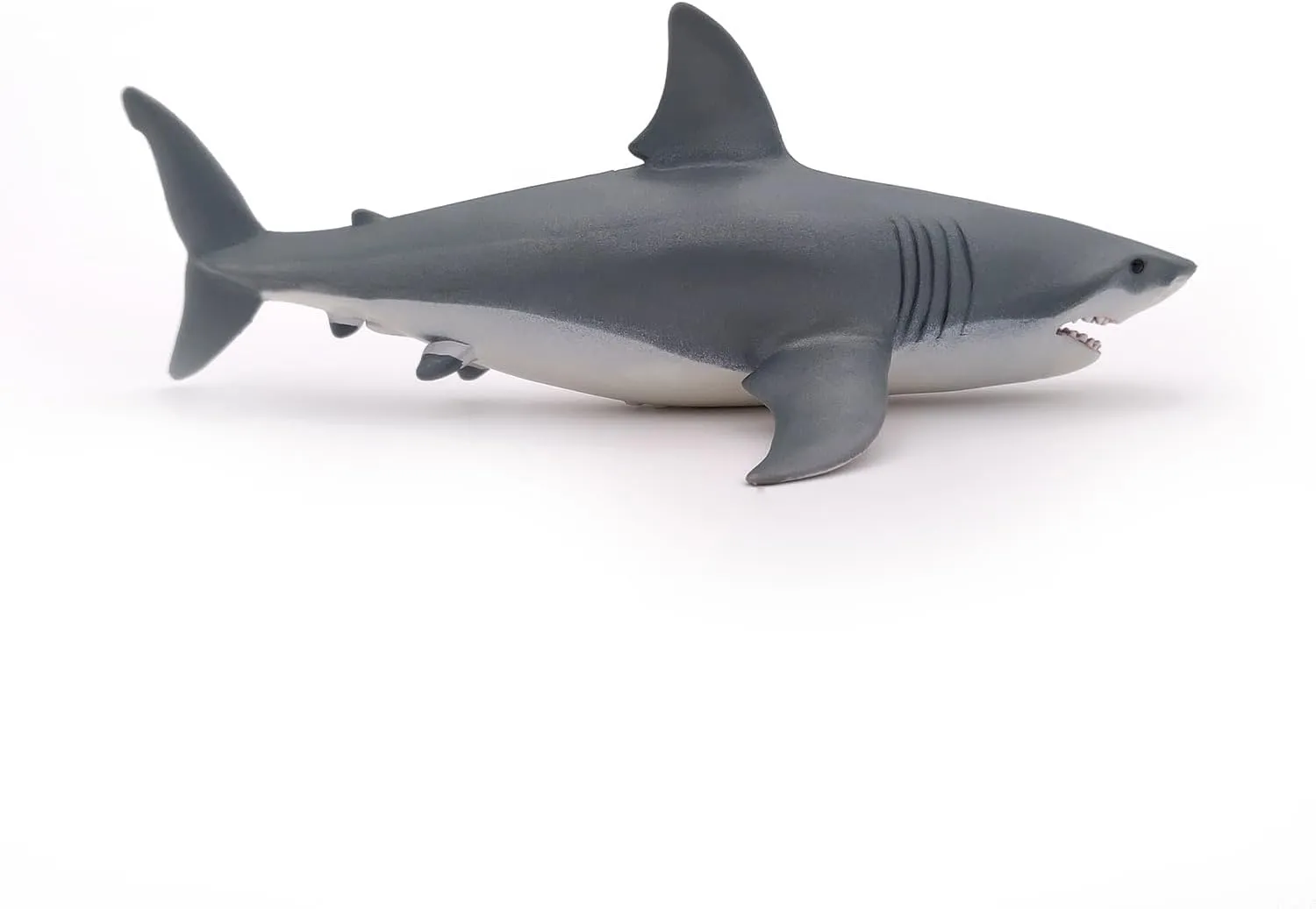 Papo - hand-painted - figurine - Marine Life - White Shark Figure-56002 - Collectible - For Children - Suitable for Boys and Girls - From 3 years old