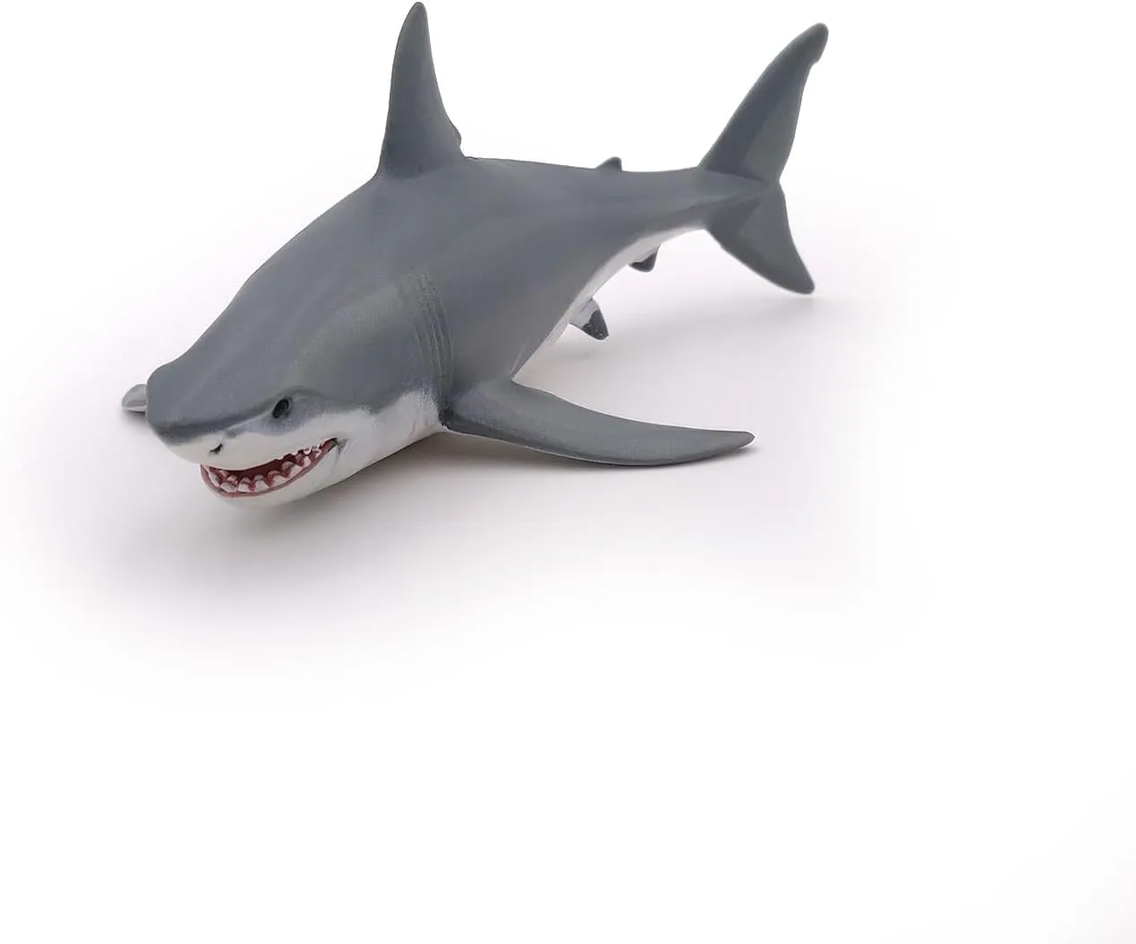 Papo - hand-painted - figurine - Marine Life - White Shark Figure-56002 - Collectible - For Children - Suitable for Boys and Girls - From 3 years old