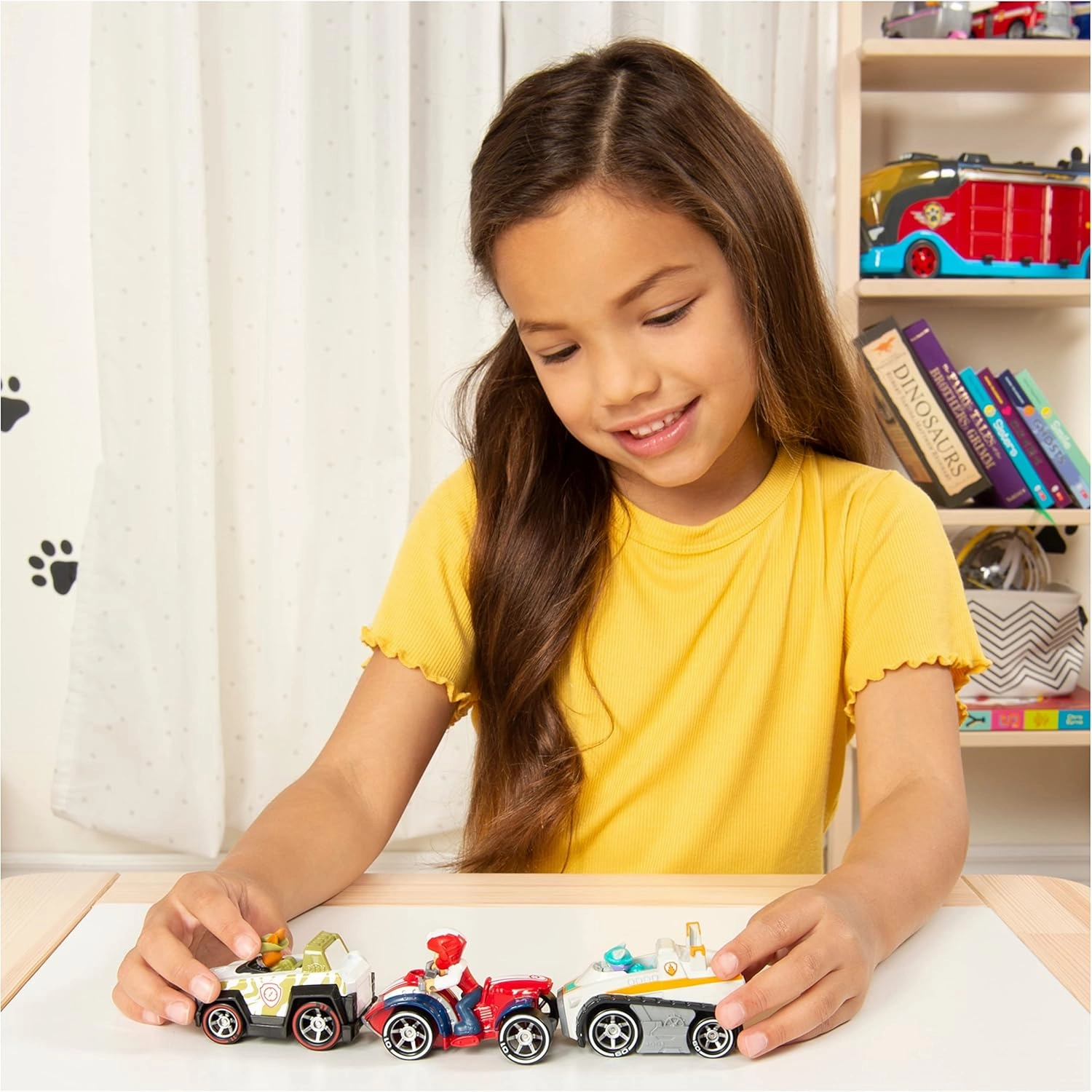 Paw Patrol, True Metal Classic Pack of 3 Collectible Die-Cast Vehicles, 1:55 Scale