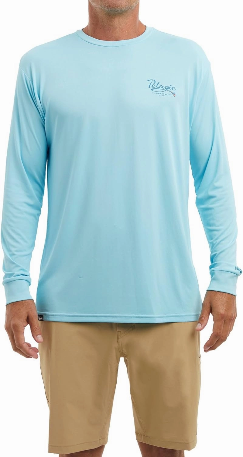 PELAGIC Apparel Men's Aquatek Teaser Fishing Shirt