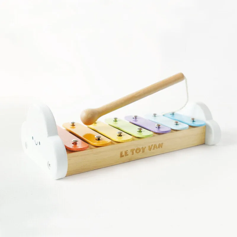 Petilou Rainbow Wooden Xylophone