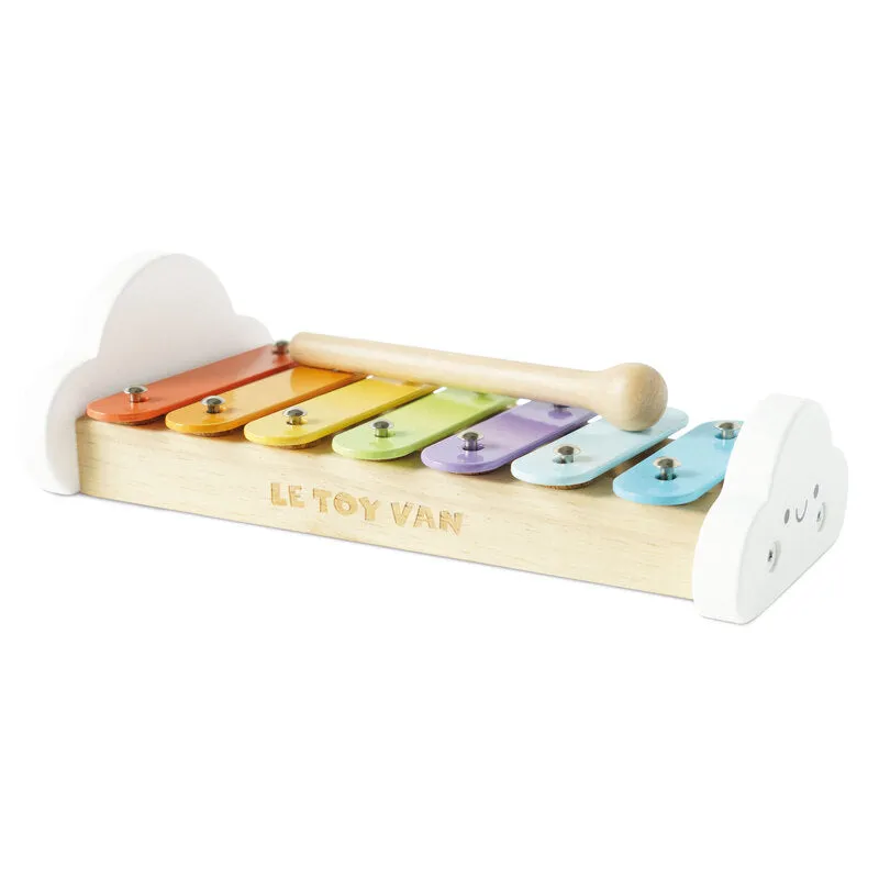 Petilou Rainbow Wooden Xylophone
